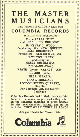 columbia 1924 ish