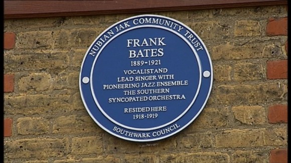  Frank had lived in Hichisson Road in Peckham Rye where the plaque was unveiled.