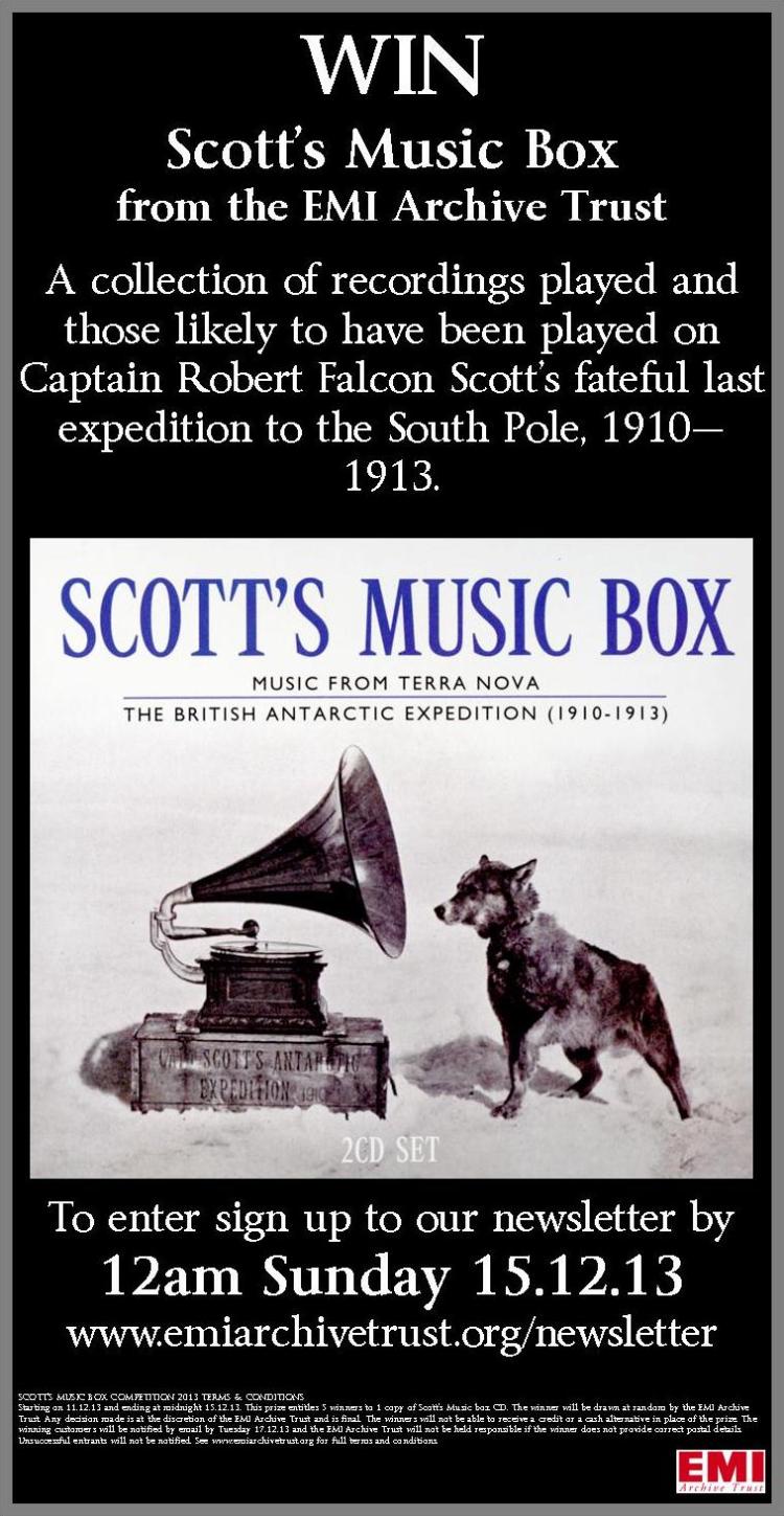 Win a copy of Scott's Music Box
